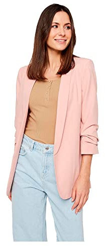 Pieces Pcboss 3/4 Blazer Noos, Misty Rose, L Femme