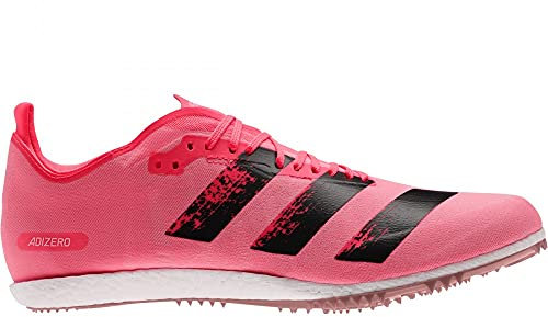 Adidas Eg6189 Leichtathletikschuhe, Uni, Erwachsene, Rosa, Schwarz, 44 2/3 EU