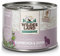 Wildes Land Nassfutter für Katzen, Kaninchen und Huhn, 12 x 100 g