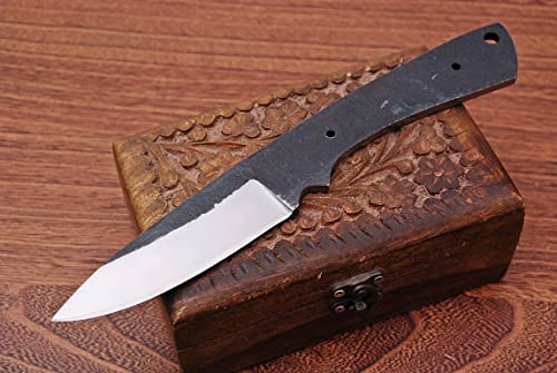 Generisch Jagd Nicker(Carbon Stahl 1095 Messerbau Rohling Klinge Nicker 762EA
