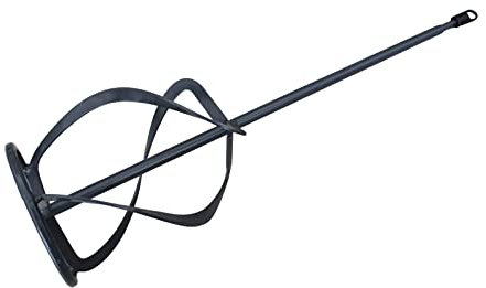 Mörtelrührer 160 x 600 mm mit SDS Aufnahme grau pulverbeschichtet für Putz, Zement, Beton etc.