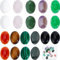 SUNNYCLUE 1 Box 22 Stück Stein Cabochons Mit Flacher Rückseite Natürliche Edelstein Cabochons Ovaler Kabochons 14x10 mm Flache Rückseite Ohne Loch Tigerauge Amethyst Rosenquarz Flache Piemont DIY