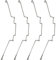 MEETOOT 4pcs CPU Heatsink Fan Buckle PC Mainboard CPU Radiator Fan 9cm Wire Buckle Upper Hook Type Fixing Clip