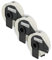 vhbw Set 3x Etiketten-Rolle 29mm x 90mm kompatibel mit Brother PT QL-800, QL-820NWB, QL-810W, QL720NW Etiketten-Drucker