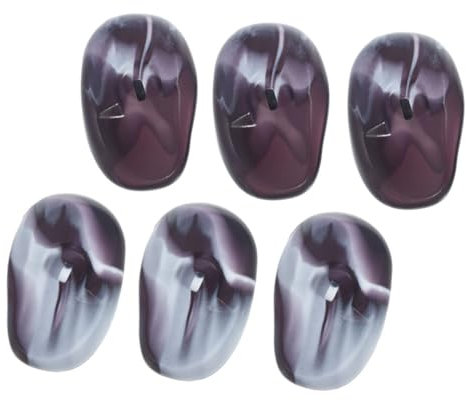 OATIPHO 3 Paires Bouchons Oreilles Silicone Imperméables pour Protection Eau pour Salons et Usage Personnel