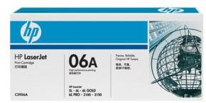 HP 06A Tonerkartusche, 2500 Seiten, Schwarz, Laserdrucker, Laserjet 3100, 3150, Laserjet 5L, 6L, 10-80%, -20-40 °C