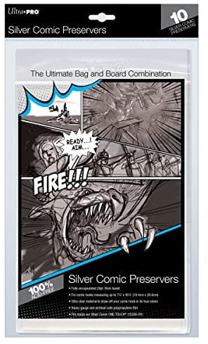Ultra PRO Silver Age Comic Preserver 7.25 x 10.5 (10 ct.)
