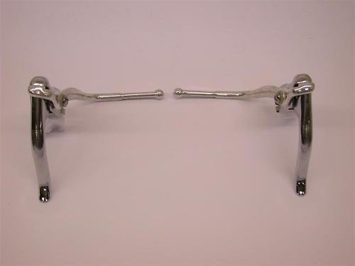 OLD SKOOL SCHOOL 60's,70's,80's RACING BIKE DUAL ACTION BRAKE LEVERS,VINTAGE SPORTS CYCLE RACER BICYCLE