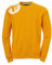 Kempa Herren Core 2.0 Trainingstop Langarmpullover, Fresh orange, XL