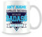 MUGGZ Software Engineer Mug - Badass Personalised Cup - Customise with Name - Blue