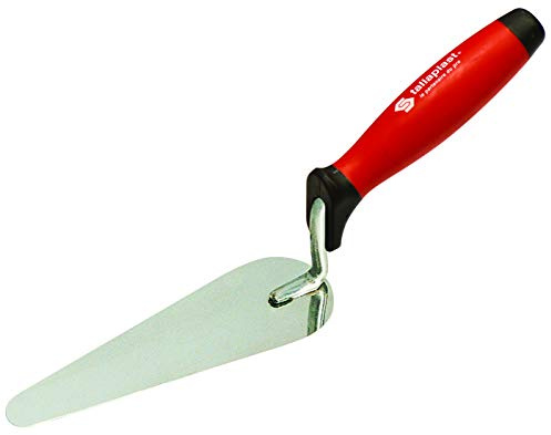 TRUELLE LANGUE DE CHAT INOX 14CM MANCHE BI-MATIERE