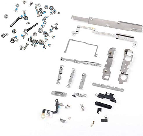 iReplaceParts Complete Bracket And Screw Set For iPhone X Inner Metal Holding Bracket Replacement Kit With Full Screw Set (iPhone X)