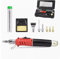 Gaslötkolben Set, Butan Lötkolben Kit Gas Schweißbrenner Lötbrenner Schweißen Kit, Kabellos Butangas Lötkolben Set Brennkolben Löt-Set Mit 5 Lötspitzen Zum Löten, Brandmalerei 200–1300 °c (HS-1115K)