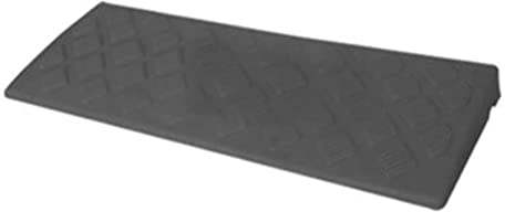 Auto Auto Schwellenrampe Tragbare Bordsteinrampe Anti-Rutsch Schwellenrampe für Auto Anhänger LKW Fahrrad Motorrad Kunststoff Schwellenrampe, Zufällige Farbe, 50x13x3cm