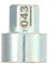 Keenso Presa per Dado Antifurto, Chiave per Blocco Ruota Sostituzione Presa per Dado Antifurto per 1 3 5 6 7serie X1 X2 X3 X4 X5 X6 Z4(043) Bulloni delle Ruote Bulloni delle Ruote