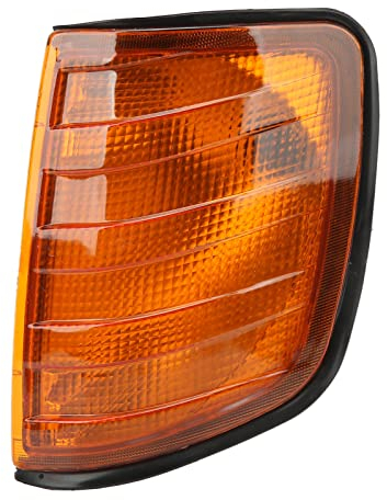 Front Blinker Corner Lamp, Front Blinker Corner Lamp Corner Blinker Replacement for E Class W124 1984-1995 Yellow (Links 1248260043)