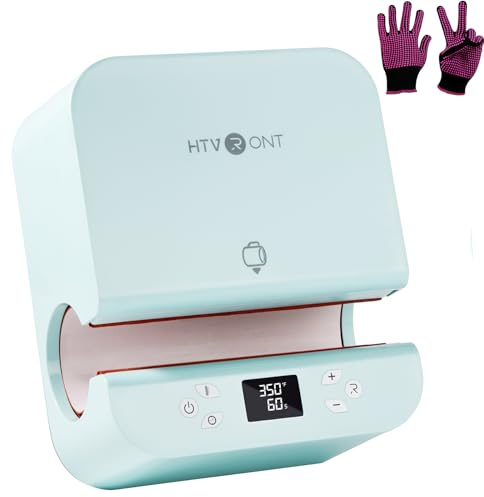 HTVRONT Auto Tumbler Heat Press Machine - Mug Heat Press Heat up Fast & Even, Professional Tumbler Press High-Security for 10-30oz Sublimation Tumblers, Cups, Glasses and Mugs