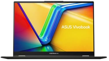 ASUS VivoBook S 16 Flip TN3604YA-MC080W - Design à rabat - AMD Ryzen 7 7730U / 2 GHz - Win 11 Home - Ra, Noir