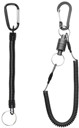 1 Stück Angel-Magnetseil, 1 Stück Teleskop-Fehlseil, Magnet-Clip-Seil, Karabiner-Lanyard, Magnetisches Anti-Verlust-Handseil Für Den Außenbereich