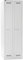 Bisley LIGHT Garderobenschrank 4 Abteile 300, Metall, 245 Lichtgrau, 50 x 120 x 185 cm