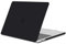 TECOOL Hülle Kompatibel mit MacBook Pro 15 Zoll 2016-2019 mit Touch Bar (A1990 A1707), Ultradünne Schutzhülle Hartschale Case, Schwarz