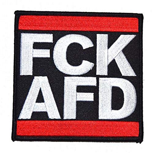 FCK AFD Aufnäher Aufbügler Patches Applikation Gewebt