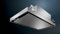 Siemens LR96CAQ50 iQ500 - Ventilatore da soffitto B, 90 cm, compatibile con Smart Home Connect, sistema cookControl, aspirazione bordo, acciaio inox