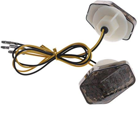 qiuxiaoaa Motorrad LED Unterputz Blinker Blinker Für Suzuki GSXR 600 Seitenblinker Gelb