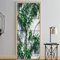 NSDX Türtapete Selbstklebend Leinwand Drucken Bilder Tür Dekor Baum Kreative Aufkleber Selbstklebend Für Wohnzimmer Schlafzimmer 3D Wandbild Renovierung Lustige Abziehbilder