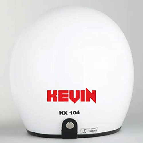 ADESIVI NOME PERSONALIZZATO BICI MOTO CASCO AUTO SCUOLA CASA decalcomanie tuning COD.C0017 (Rosso)