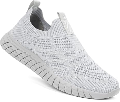 ODCKOI Zapatillas Slip-On Hombre Deportivas Zapatos sin Cordones Ligeras y Transpirables Calzado para Running Fitness Atlético-QIANHUI-44-XIN