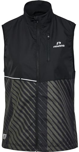hummel nwlPACE GILET WOMAN BLACK BELUGA AOP - S