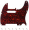 Banworks 4-lagiges Tele-Schlagbrett, 8-Loch-Schlagbrett für E-Gitarre, Schlagplatte für USA/Mexikanische Standard-Tele im modernen Stil, Telecaster JT/HB-03, rote Schildpatt