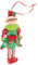 UTHCLO Weihnachtsbaum Aus Weichem Polymer Kreative Weihnachtsdeko Für Partys Und Zuhause Bunte Hängedekorationen Für Festliche Anlässe Und