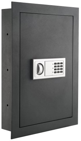 Paragon Lock & Safe - 7725 Superior Wall Safe 7725 Flat Electronic Wall Safe For Jewelry Security -