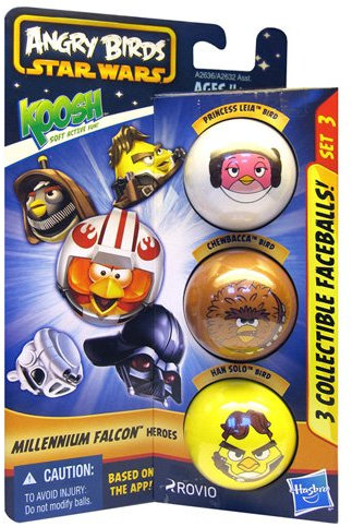 Koosh – A2636E240 – Figur – Angry Birds – Millenium Falcon Hero