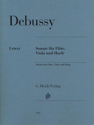 Sonate für Flöte, Viola und Harfe: Besetzung: Kammermusik mit Blasinstrumenten (G. Henle Urtext-Ausgabe)
