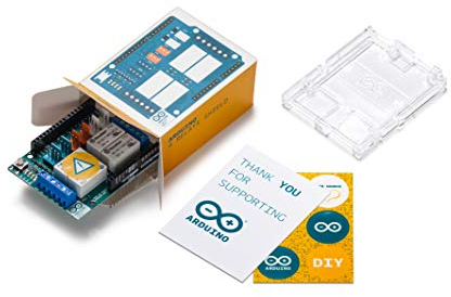 Arduino 4 Relays Shield [A000110] - Scheda di espansione 4 rel�, Ideale per Controllare dispositivi elettrici, PLC e progetti di automazione IDE.