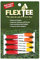 Flextee Flexible Golf Tees (8 Pack), Fluoreszierendes Rot/Orange/Gelb, Assorted