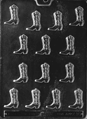 Life of the Party K016 Cowboy Boot Chocolate Candy Mold