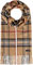 FRAAS Cashmink Schal 35 x 200 cm - Weicher als Kaschmir - Schal kariert für Damen und Herren - Perfekt für Herbst und Winter Camel
