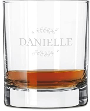 your surprise Vaso de whisky Personalizada - Vaso de whisky con Nombre Grabado: Personalizable con Texto, Diseños y Diferentes Tipos de Letras (1)