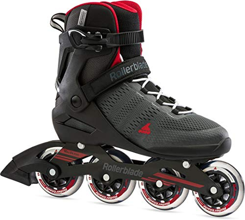 Rollerblade Spark 84 Inline Skate 2022 Dark Grey/red, 44.5
