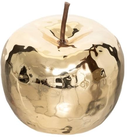 Atmosphera - Deko-Apfel - Keramik - goldfarben - D12 cm - Golden