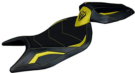 Tappezzeria Italia Sattelbezug kompatibel mit Aprilia RS 660 Modell Naxos ultragrip