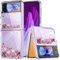 Yutwo Hülle für Samsung Galaxy Z Flip 3 5G, Glitzer Treibsand Silikon Stoßfest Samsung Z Flip 3 5G Handyhülle Transparent TPU Bumper Schutzhülle Quicksand Case
