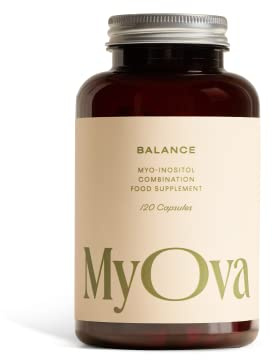 MyOva Balance, PMOS/PCOS Supplement, with Vitamin B6, (30-Day) | PMOS Support with 2000mg Myo-Inositol, Ashwagandha and Magnesium to Support Energy, Mood and Hormonal Balance