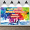 TOPJOWGA Jugendweihe Deko Banner 180 x 110cm - Endlich Erwachsen, Alles Gute zur Jugendweihe - Hintergrund Hängende Deko, Girlande Dekorationen für Mädchen und Jungen