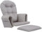Glider Rocker Replacement Cushions, 5PCS Velvet Glider Rocking Chair Cushions with Storage Pocket, Washable Glider Cushions Replacement Set for Use in Glider Rocking Chai