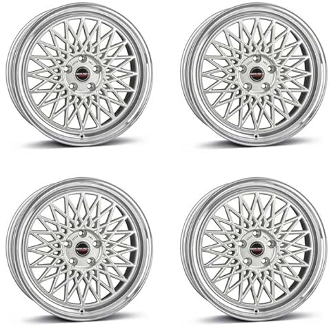 4x Borbet Felgen B 8.5x19 ET33 5x120 silver rim polished kompatibel mit BMW 1er 2er 3er 4er 5er 6er M5 X1 X3 X4 Z3 Z4